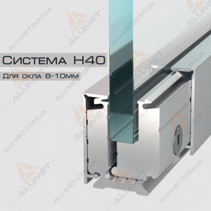 Фото Клемний профіль Н-40 (40мм)